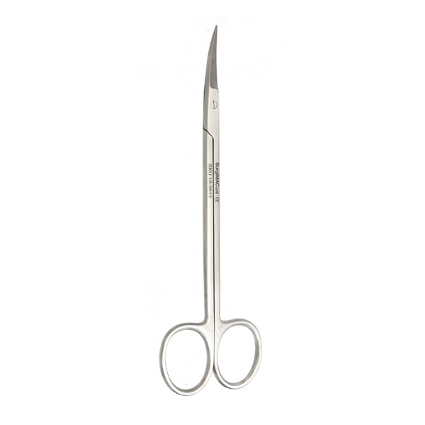 SurgiMac 6.5" Kelly Scissors Pointed/Pointed - Curved, 1/Pk. High Quality surgical stainless steel