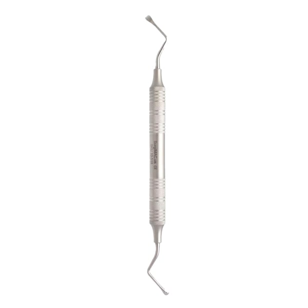 SurgiMac Lucas Surgical Curette Double Ended with Pro Series Handle, 1/Pk. Highly polished finish