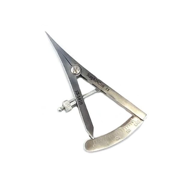 SurgiMac 3.5" Castroviejo Caliper Measuring Gauge, 1/Pk