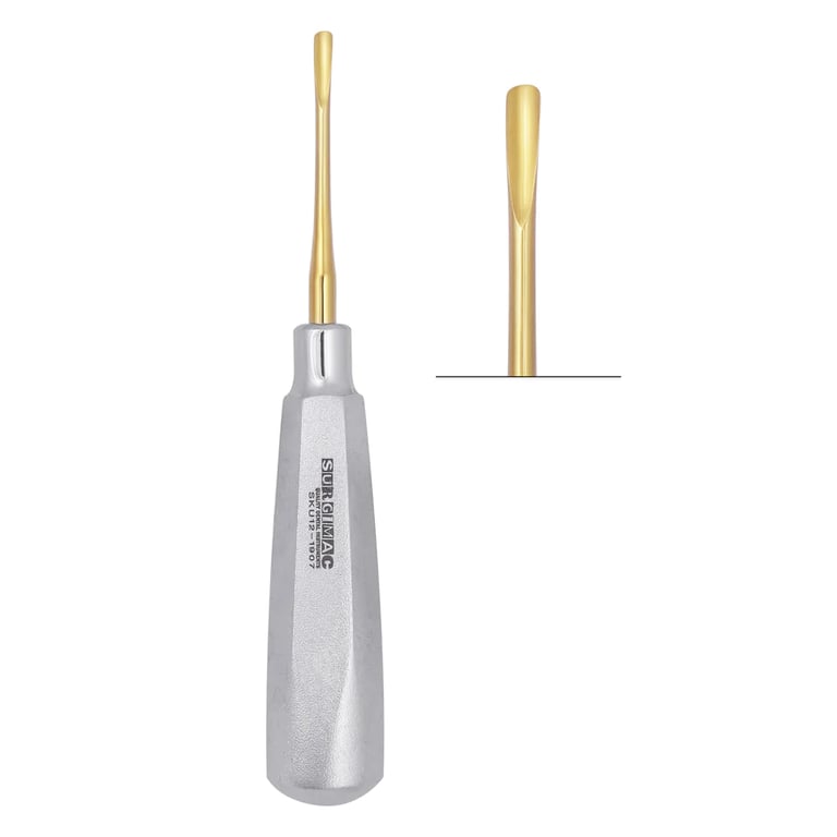 SurgiMac #34 Seldin Elevator, Stainless Steel with Easy Grip Handle, 1/Pk