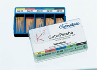 K3 Gutta Percha #30, .04 Taper Gutta Percha Points, 50/Pk