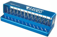 LA Axxess Burs Complete Kit. Kit Contains: 2 Round Carbide Burs Each #2, #4, and #6; 2 Crosscut
