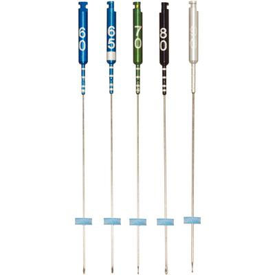 LightSpeed LSX NiTi Rotary Instruments - 50 mm Length, Assorted Sizes 60 - 90, 5/Pk. Nickel