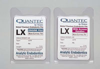 Quantec LX Engine ISO .02 Taper #25, 21 mm, with Axxess Handle and Noncutting Tip. Package of 5