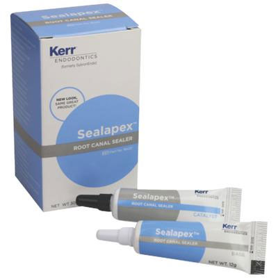 Sealapex Root Canal Sealer - Standard Package: 12 g Tube Base, 12 g Tube Catalyst & 1 Mixing Pad