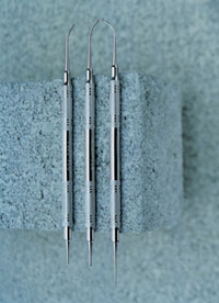 SybronEndo B-2R Right Angle Buchanan Condenser, with Angled Tips and Ball Burnishers on Opposite