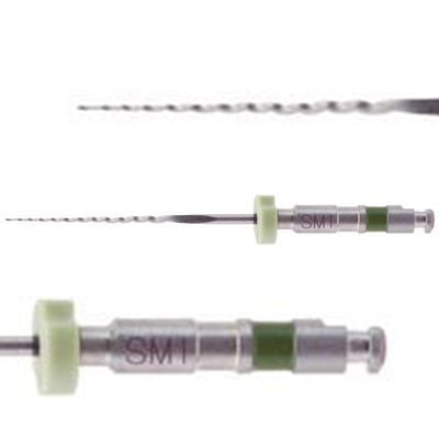 TF Adaptive files - SM1 27mm, Green, for Small Canals, 4/Box. TF (Twisted File) Adaptive Files are