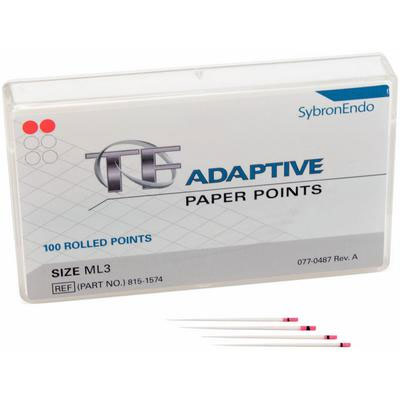 TF Adaptive Paper Points - Medium/Large, Red ML3 100/Pk. Paper Points is made specifically