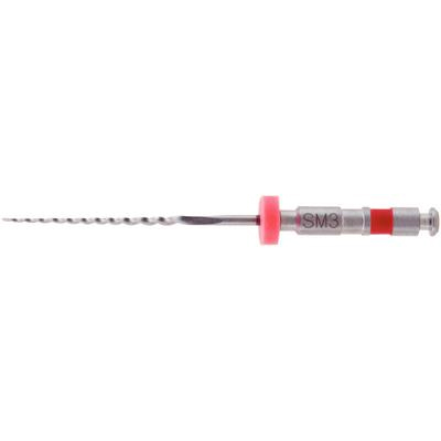 TF Adaptive files - SM3 27mm, Red, for Small Canals, 4/Box. TF (Twisted File) Adaptive Files are