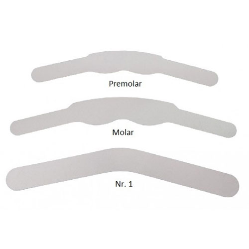 TDV Tofflemire Matrices - Molar 12/Pk. For Class II restorations, 0.050 mm thick stainless steel