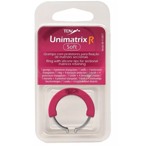 Unimatrix R System - Refill: 1 Soft ring, pink. Single retainer ring