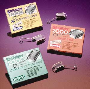 Bite Relator 2000 Standard Kit: 1 Stainless Steel Standard Size Bite Tray Frame (Sterilizable)