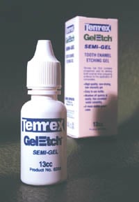 Gel-Etch Semi Gel, 35% Phosphoric Acid Gel. Single 13 cc Bottle of Gel
