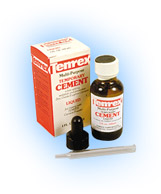 Temrex Zinc Oxide Eugenol Temporary Cement, Liquid, 4 oz. Bottle