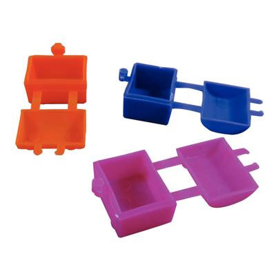 Temrex Tooth Saver Chests, 144 Pk. Assorted colors. Small, plastic treasure chests used to save