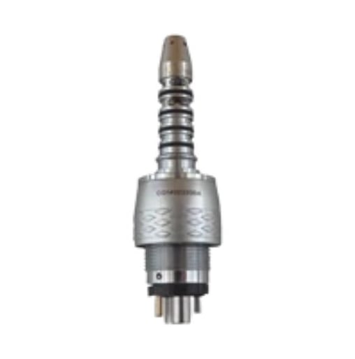 The Turbine Source Sirona Type, 6 Pin Fiber Optic Coupler, Single Coupler