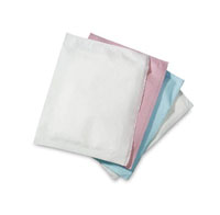 Fabricel 10" x 12" Chayes White Tissue/Poly Headrest Covers, Box of 500