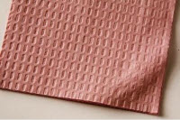 Tidi Choice - Mauve (13" x 18") 3 Ply Waffle Embossed Paper Patient Bib, Case of 500 bibs