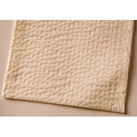 Tidi Patient Bibs WHITE Rib-Embossed 13" x 18" 3-Ply Paper/1-Ply Poly 500/Cs