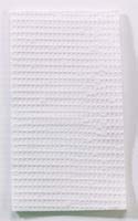 Tidi Patient Bibs WHITE 17" x 18" 3-Ply Paper/1-Ply Poly 500/Cs. Plain Rectangle