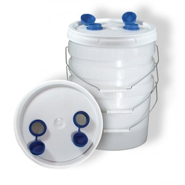 Tiger's Plastics 3 in 1 Economic Disposable Trap-5 Gallon. 3 Sets/Box. One set includes: Refill