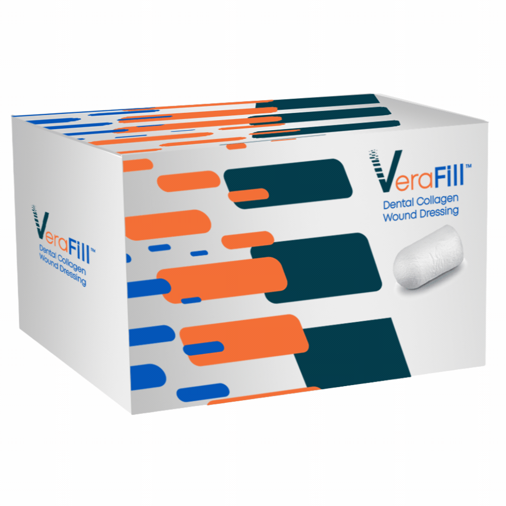 VeraFill Bovine Collagen Plug, 10 x 20mm, 10/Pk. Absorbable Type I matrix derived from Australian