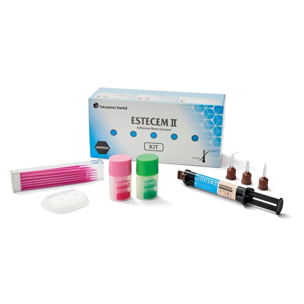 Estecem II (Universal) Kit .Includes: 4.7 g Syringe (Paste A/B), Universal Bond A and B (5ml