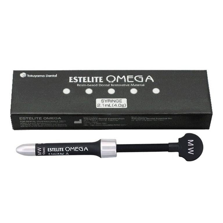Estelite Omega Light-Cure Universal Composite, 4g Syringe Refill, Milky White, 1/Pk. Designed