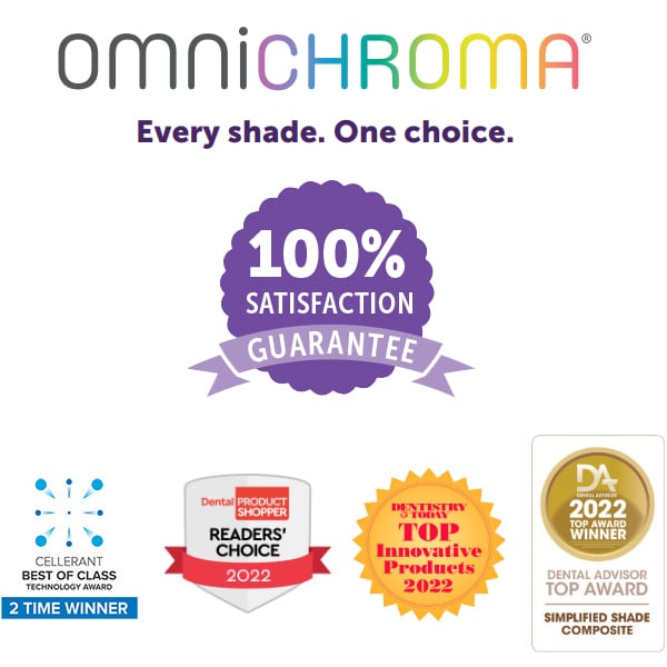 Omnichroma PLT, Universal Shade Composite - 20 x 