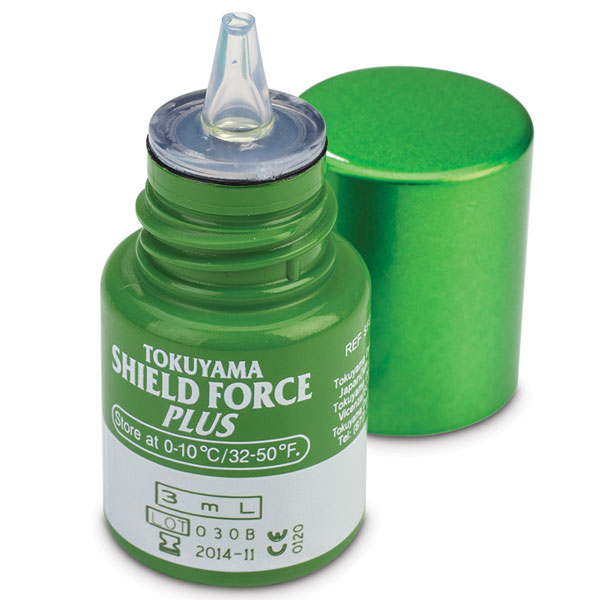 Shield Force Plus Light-Cured Desensitizer - Refill: 3ml Bottle. Features proven "doubleblock"