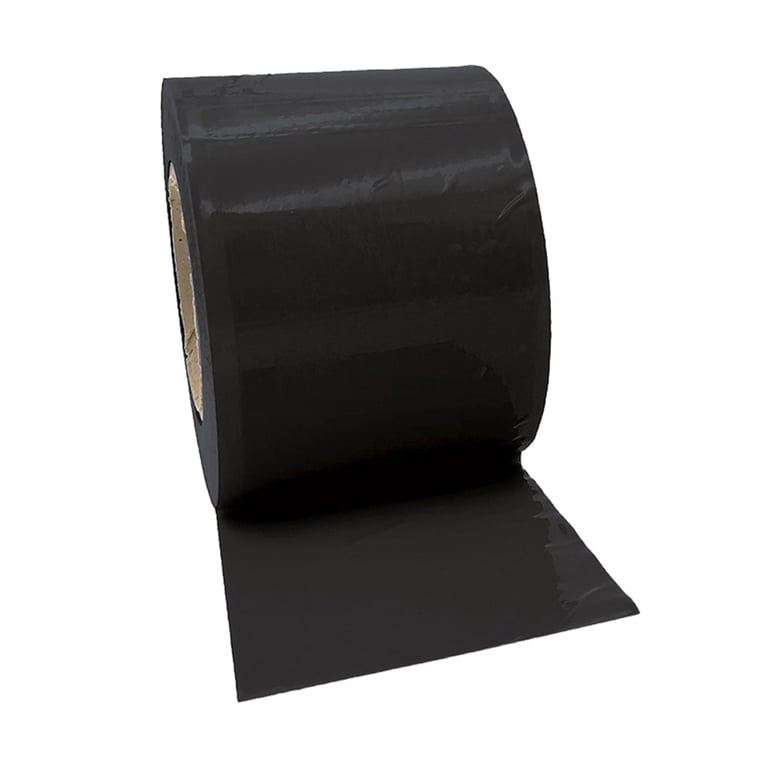 Top Quality Manufacturing 4" x 6" Barrier Film, Black, 1200 Sheets/Roll. Disposable, transparent
