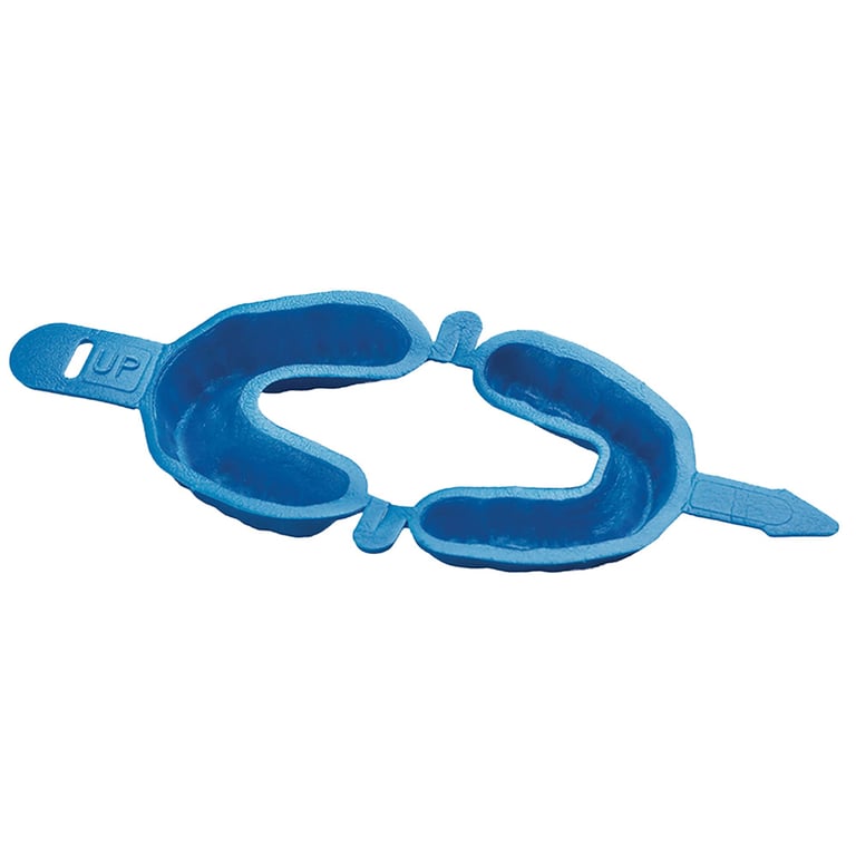 Top Quality Manufacturing Dual Arch Interlocking Fluoride Trays, Large, Blue, 100/Pk. High quality