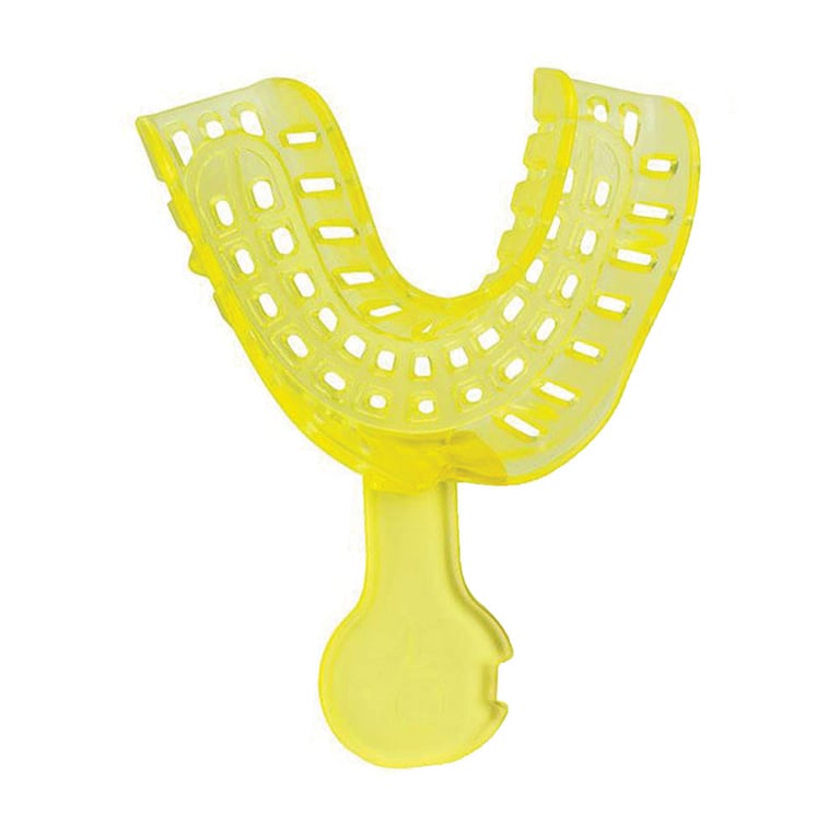 Top Quality Manufacturing Color-Brite/Crystal Colors Perforated Impression Trays, Large Lower
