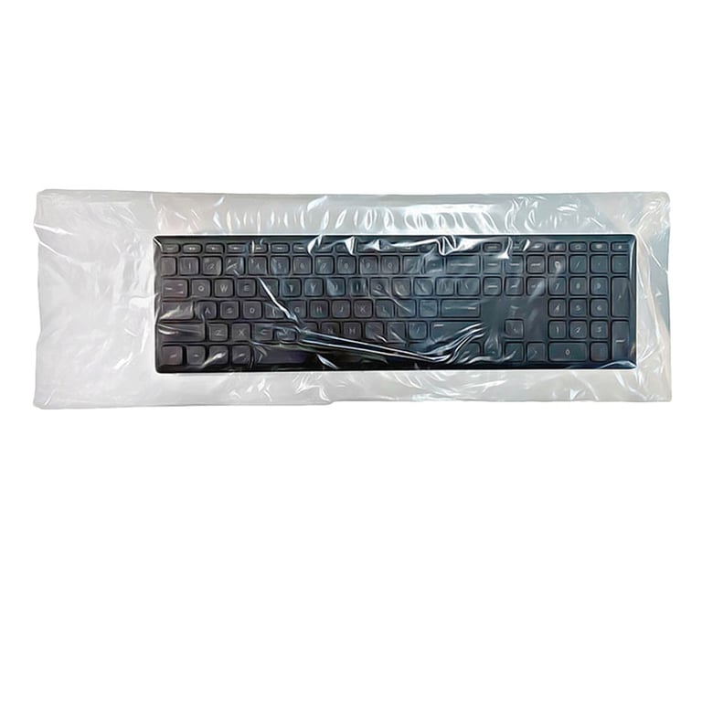 Top Quality Manufacturing 7" x 21" Universal Keyboard Sleeve, Clear, 250/Pk