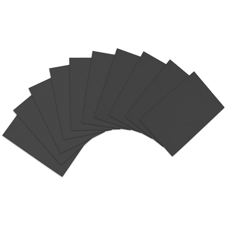 Top Quality Manufacturing 2-Ply Paper/ 1-Ply Poly Bibs, 13" x 18", Black, 500/Case. Provides