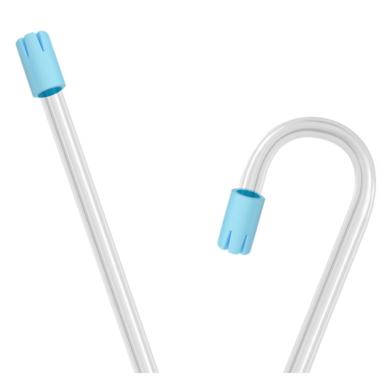 Top Quality Manufacturing Saliva Ejectors, Clear with Blue Tip, 1000/Case. Vented tip for maximum