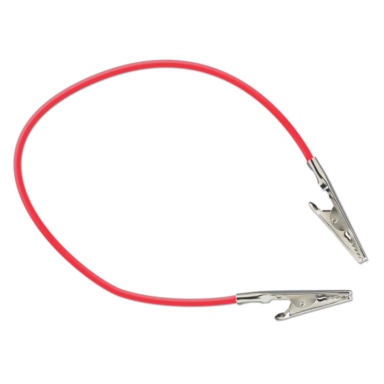 Top Quality Manufacturing Silicone Bib Clips, Red, 1/Pk. Latex-free. Metal clips keep