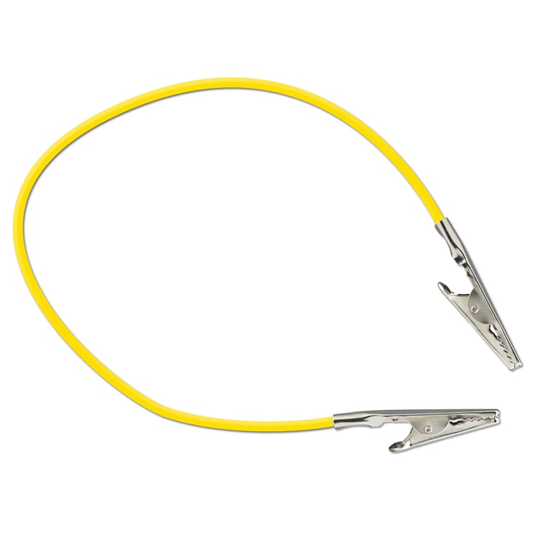 Top Quality Manufacturing Silicone Bib Clips, Yellow, 1/Pk. Latex-free. Metal clips keep