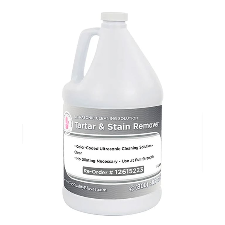 Top Quality Manufacturing Tartar and Stain Remover, 1 Gallon Bottle. Ready-to-use formula