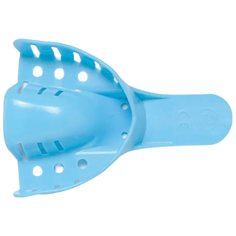 Top Quality Manufacturing #5 Small Upper Perforated Impression Trays, 12/Pk. Disposable, non-slip