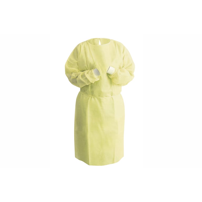 Top Quality Manufacturing Tie Back Isolation Gown