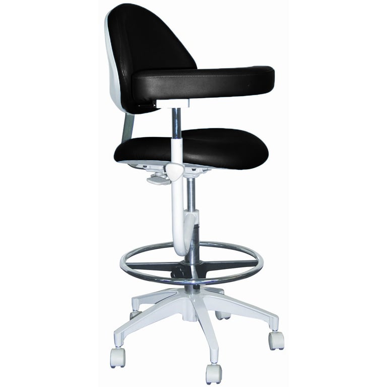 Mirage Assistant's Stool - Black Color. Featuring