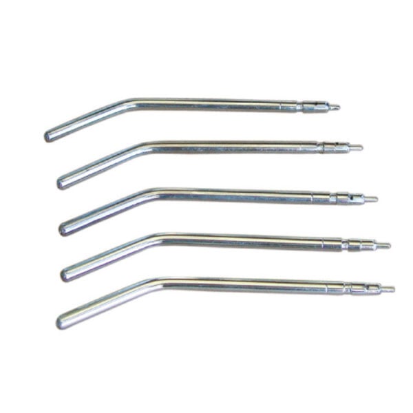 TPC Advanced Technology Metal Air/Water Syringe Tips, 100/Pk. Autoclavable