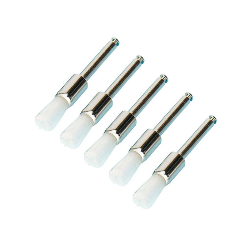 TPC Advanced Technology Prophy Brush - Latch Type Flat, White. Package of 144