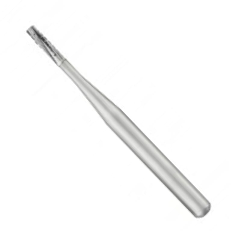 TriRockDental FG #556 Straight Flat-End Fissure Carbide Burs, Single Use, 10/Pk. Head diameter 0.8