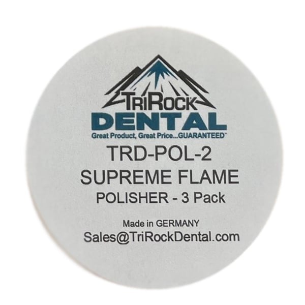 TriRockDental RA Composite Polisher Supreme Flame