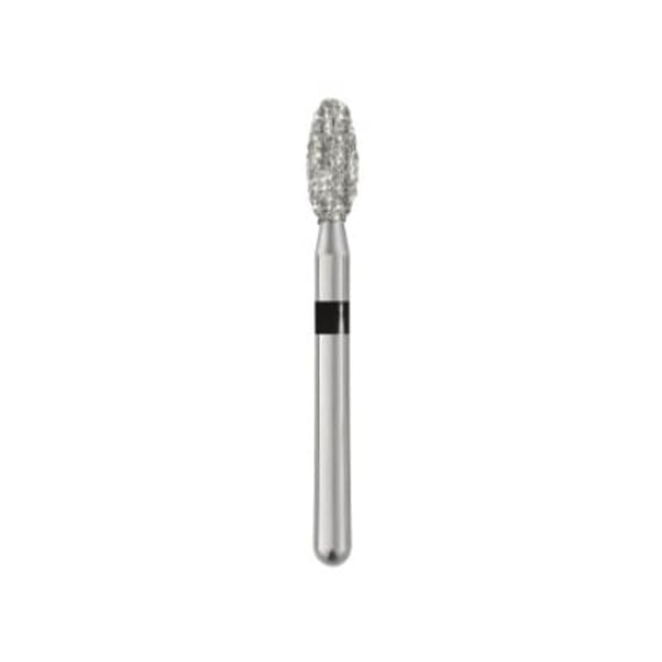 TriRockDental FG #379-023 Super Coarse, Football, Multi-Use Diamond Bur, 10/Pk