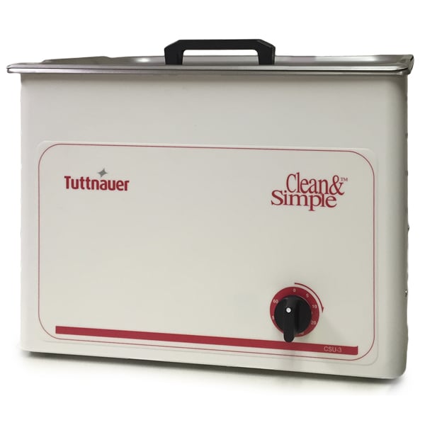 Clean & Simple Model CSU3 - 3.25 gal Ultrasonic Cleaning System - Durable Vinyl Clad Steel