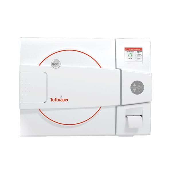 Elara 11 REFURBISHED Class B Pre-Post Vacuum Autoclave with Printer Large 7.5 gallon chamber