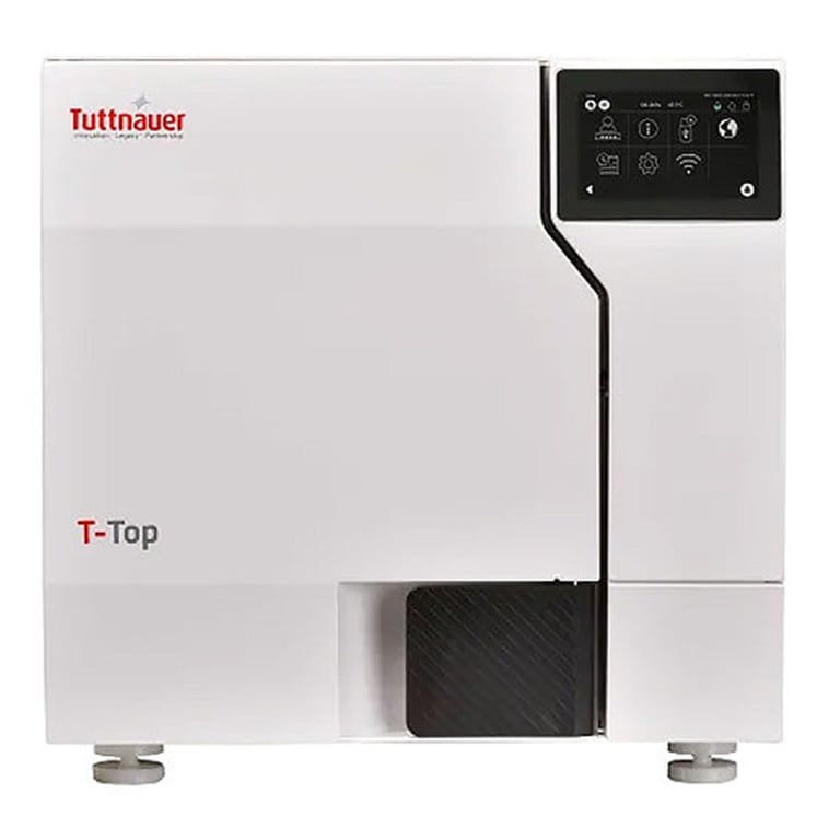 Tuttnauer T-Top 10S Automatic Tabletop Autoclave 110V, 1/Pk. Designed with 21L sterilizer